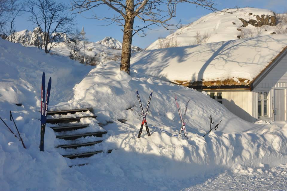 Kabelvag Feriehus & Camping Exterior foto
